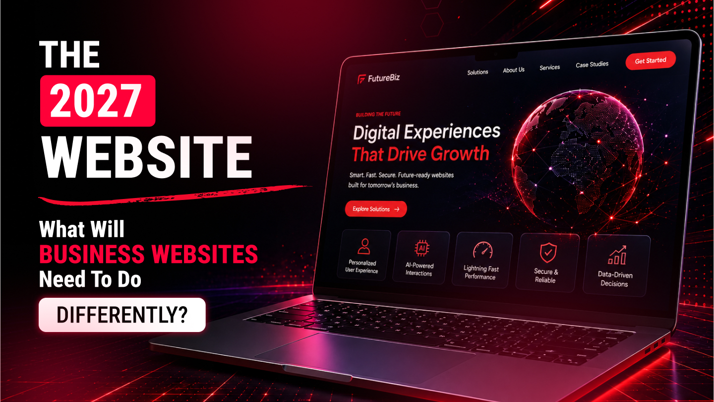 The 2027 business website — AI-ready, personalized, fast, and conversational