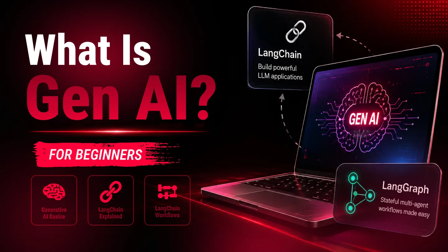 Gen AI, LangChain and LangGraph explained for beginners